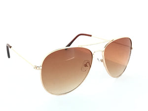 Classic Brown Gradient Aviators