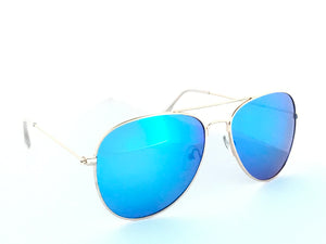 Classic Blue Mirror Aviator