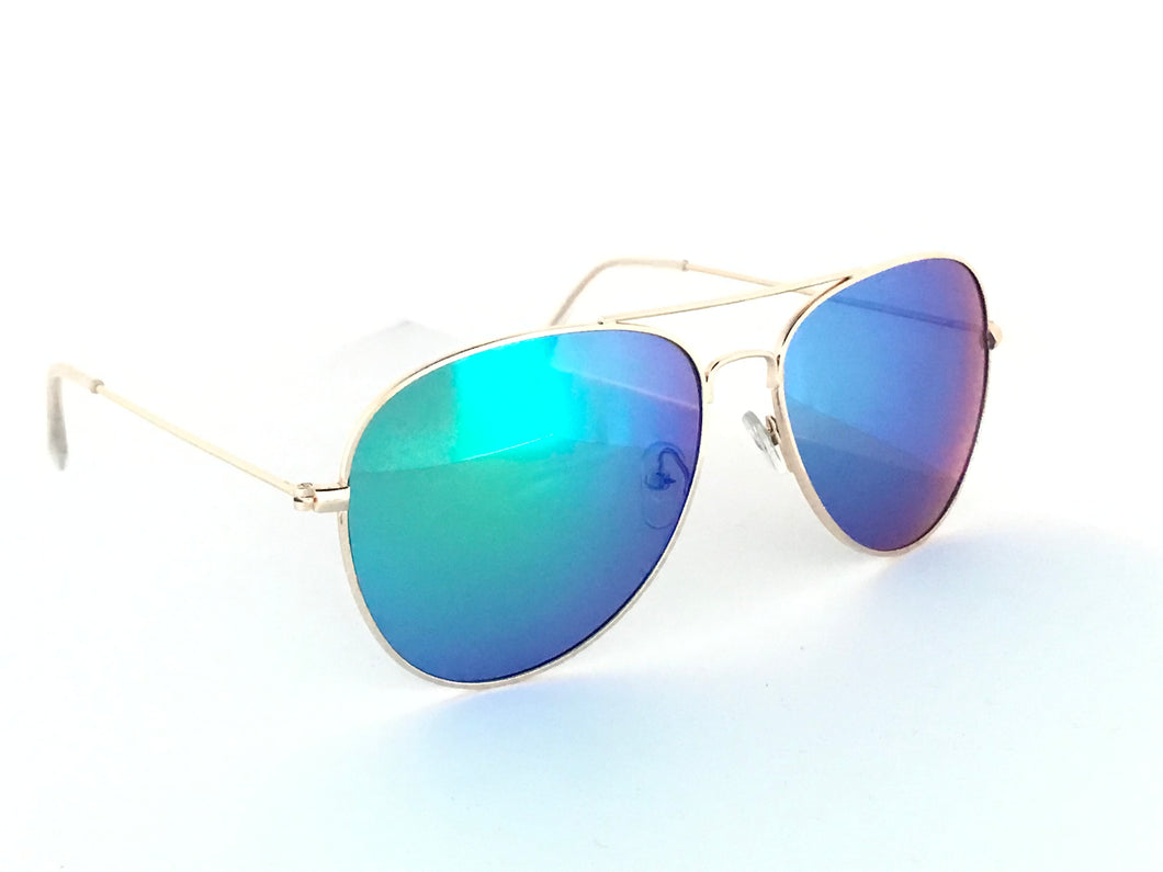 Classic Ocean Green Aviator