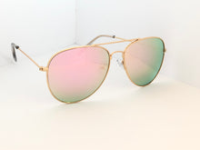 Load image into Gallery viewer, Classic Pink Mirror Aviator
